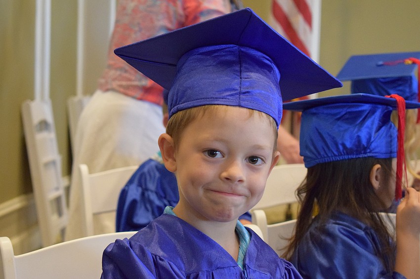 Greenbrook's Cody Tana smiled as he crossed the stage.