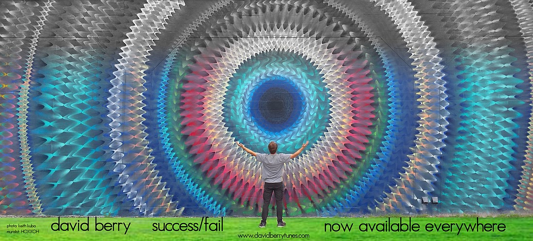 The poster for David Berry&#39;s "Success/Fail" is now available for free with any in-store purchase of the album. Courtesy image