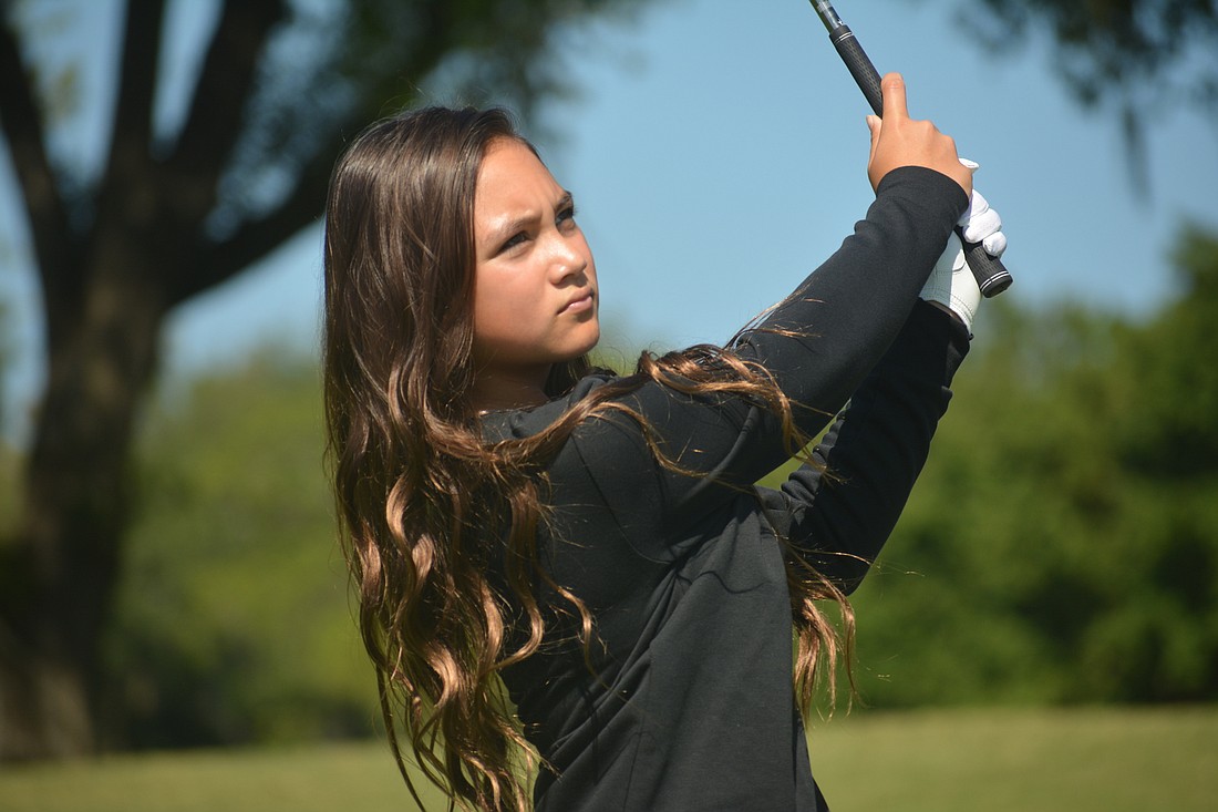 Alana Kutt, 13, won the  U.S. Kids Golf 2019 Gulf Coast State Invitational&#39;s Girls 12-14 division, shooting 153 over 36 holes.
