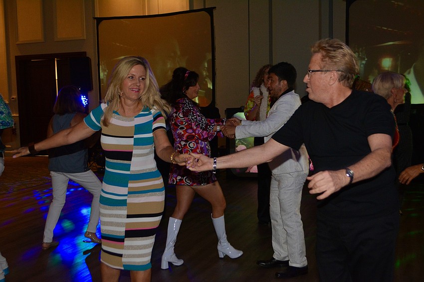 Sharon Bickell and Neil Sutor hit the dance floor