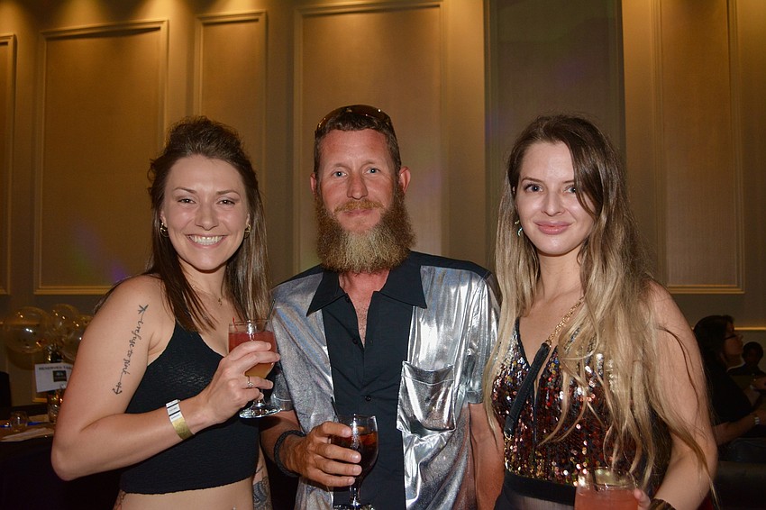 Sophia Paterniti, Brian Herbert and Kristen Godbout