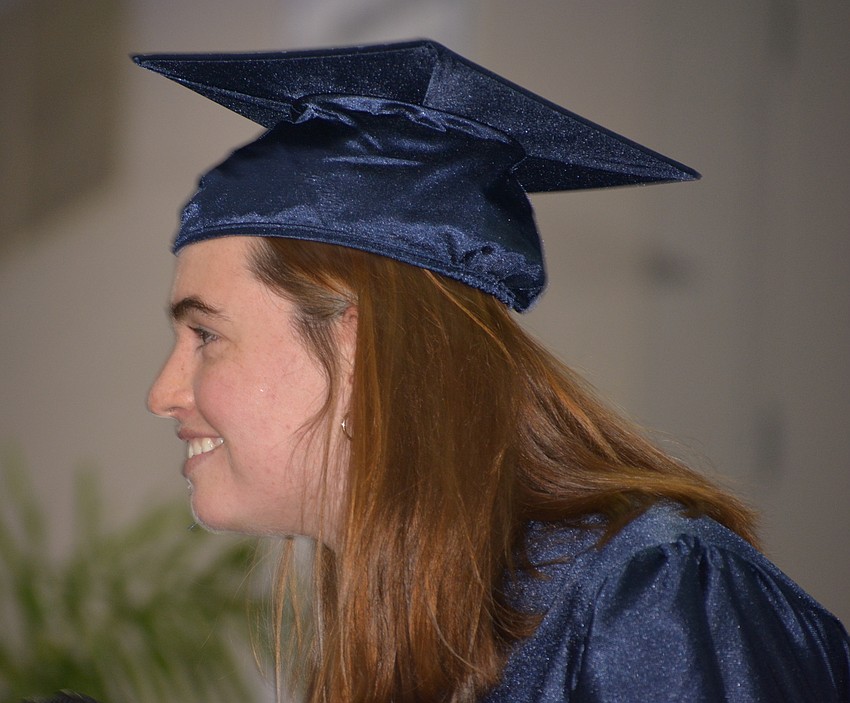 Valedictorian Adelaide Mahler told the graduates, 