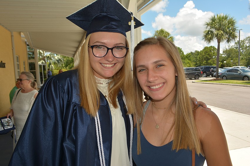 Celia Miller and Sarah Farmer are best friends heading their separate ways to college. Miller, who graduated with ODA, is going to FSU while Farmer, a Braden River High graduate, is headed to Valdosta State in Georgia.