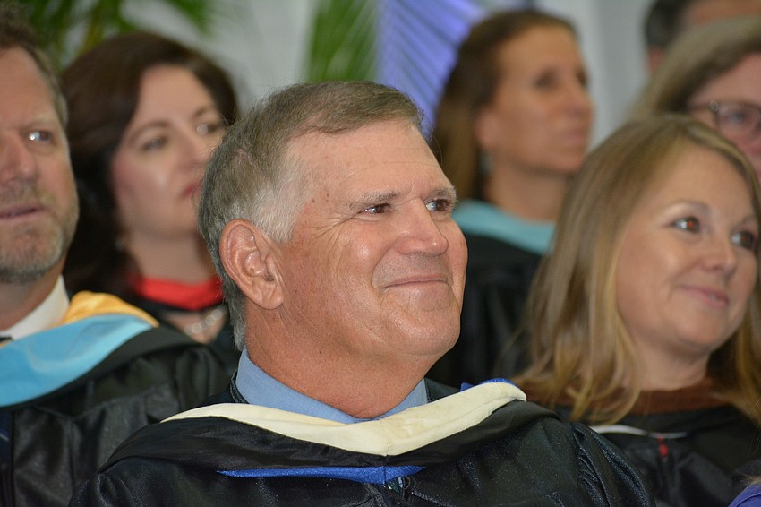 ODA coach Mike Young was attending his final graduation as he is retiring after 37 years.