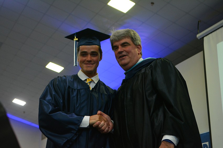 ... her twin brother, William Diesel, gets the same handshake.