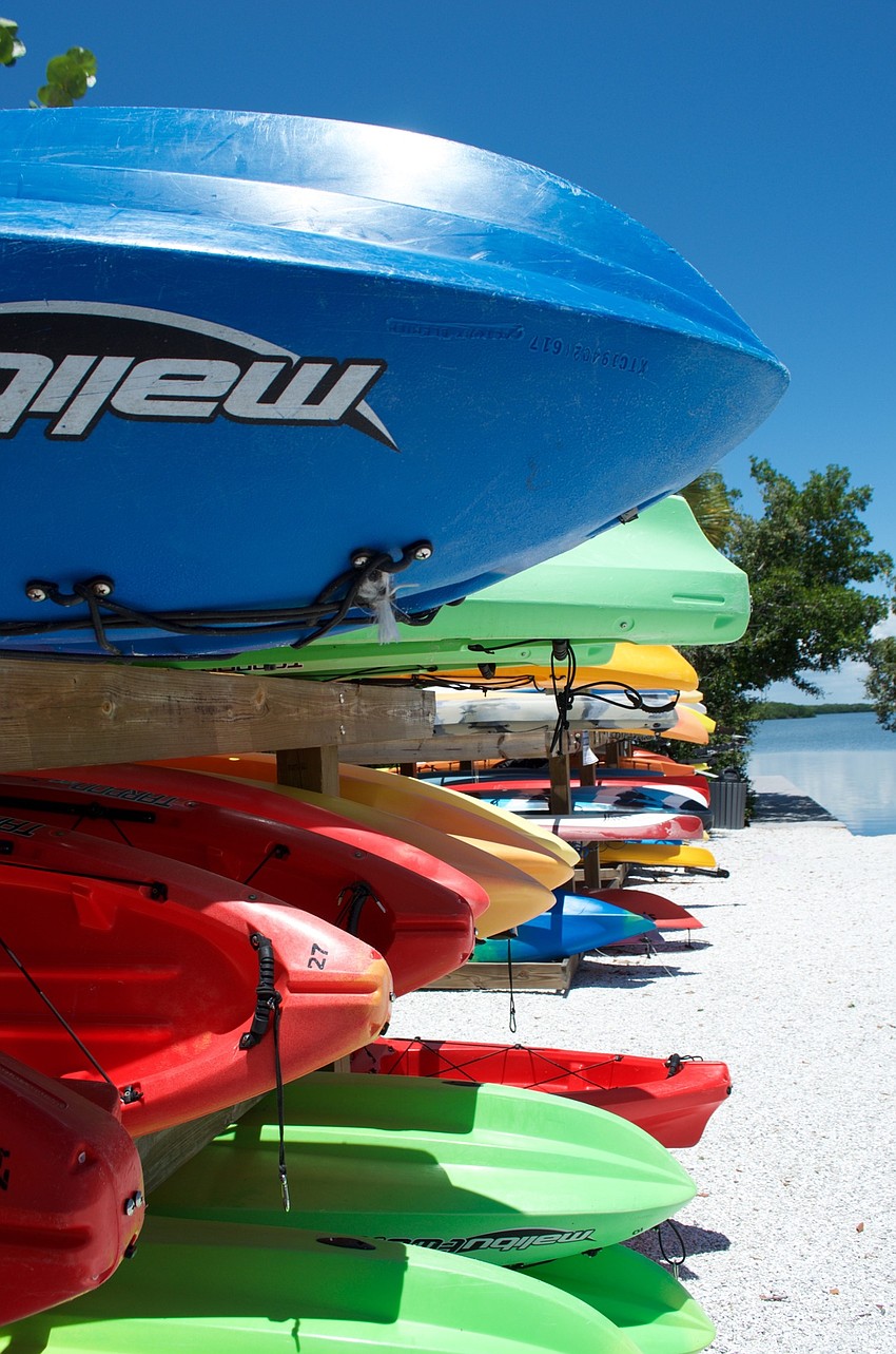 Kayak storage is available from the town on an annual-contract basis. A lottery is held each year to determine who is eligible for space.