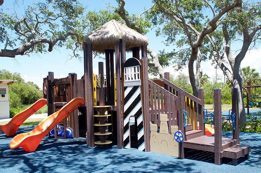 A playground is often the place to be for the little ones.