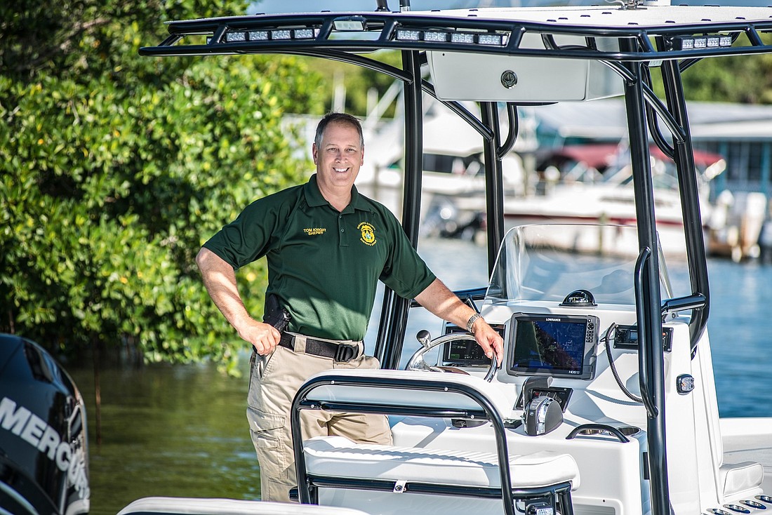 Sheriff Tom Knight was first elected in 2008. Photo Courtesy Sarasota County Sheriff&#39;s Office