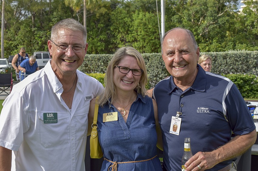 Scott Kuykendall, Tonya Alchison and John Saputo