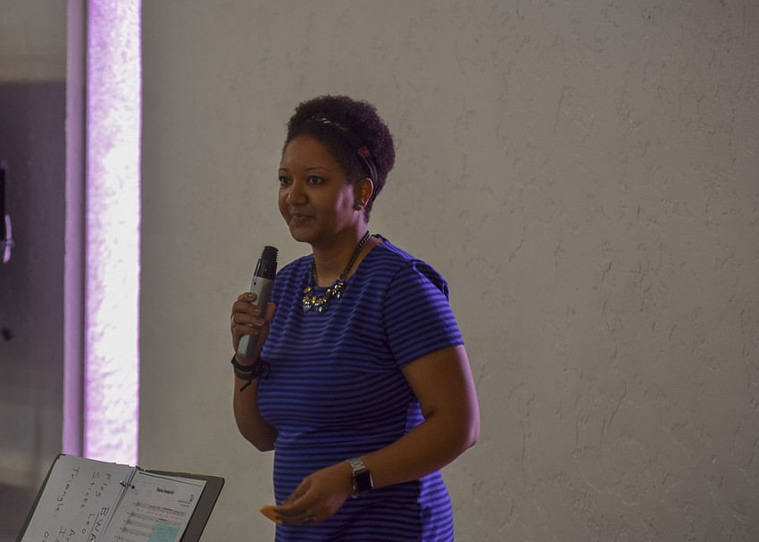 Dawnyelle Singleton, director of program and communication relations at the Visible Men Academy