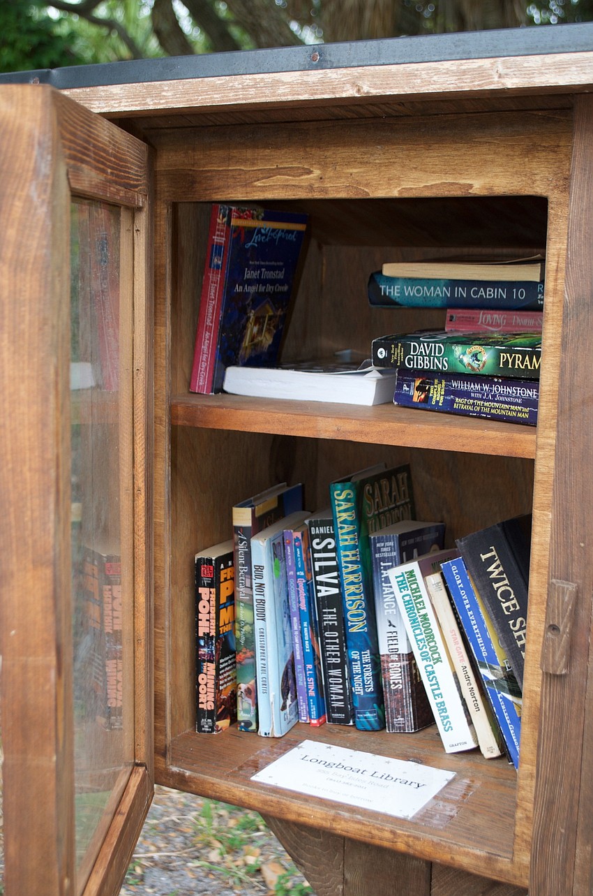 Take a book, leave a book.