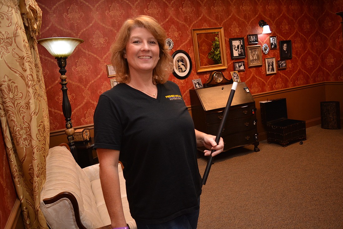 Panther Ridge&#39;s Kristine Vaillancourt said two escape rooms are open and two more original rooms are on the way.