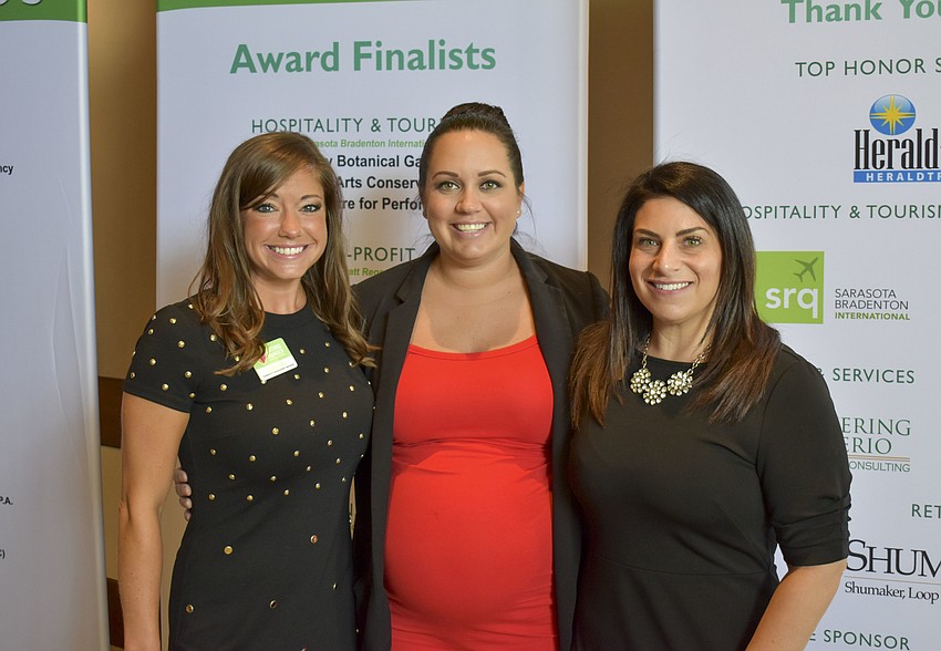 Elain Hammond, Lexie Guanchez and Lauren Tominelli