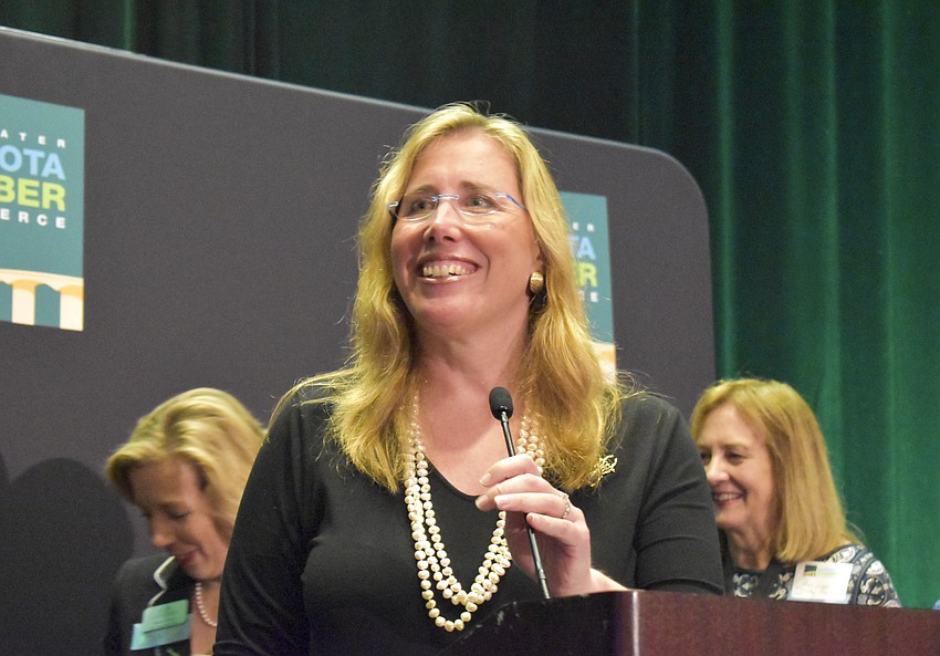 Jennifer Rominecki, president and CEO of Marie Selby Botanical Gardens.