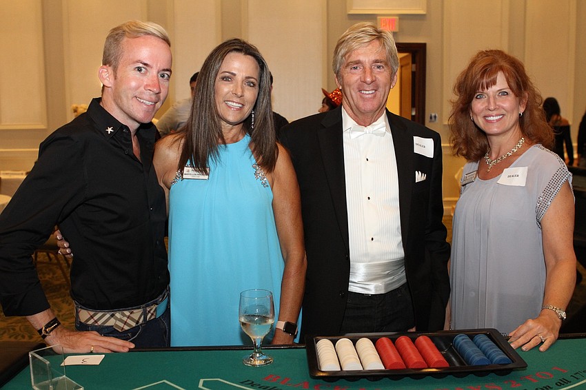 Skye Paterson, RASM Board Director Maryellen Paterson, Art Paterson and RASM Executive Assistant Michelle D'Aiuto