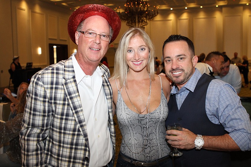 RASM President-Elect David Clapp, Caroline Tritschler and Joey Lamielle