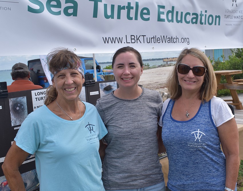 Longboat Key Turtle Watch was represented by Charlene Donnelly, Michelle Marinangel and Vicki Marinangel.