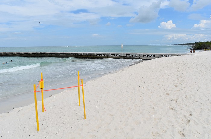 The north end beaches are among the island's most erosional, officials said.