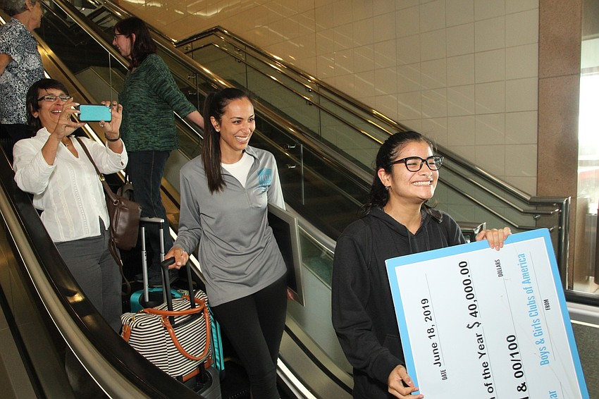 Leonela Tase Sueiro has been part of  Boys & Girls Clubs of Sarasota County for four years and has been mentored by Director of Teen Outreach Suriya Khong.