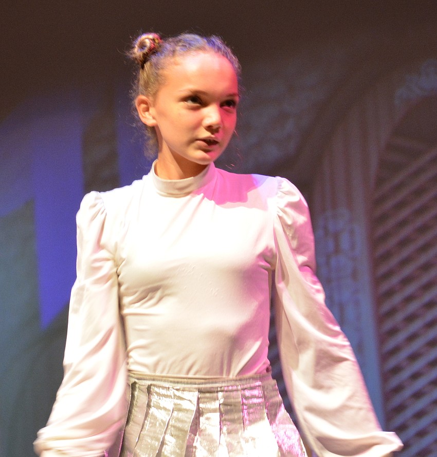 Amber DePasquale had a role in the featured Snow Chorus.