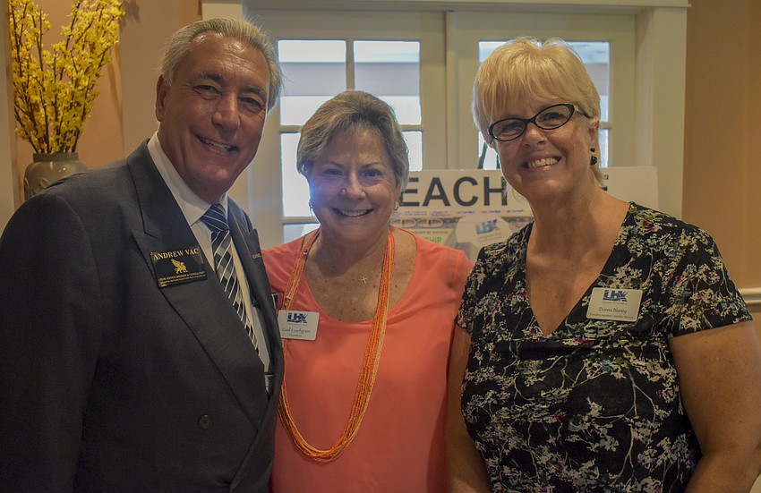Andrew Vac, Gail Loefgren and Donna Blaney