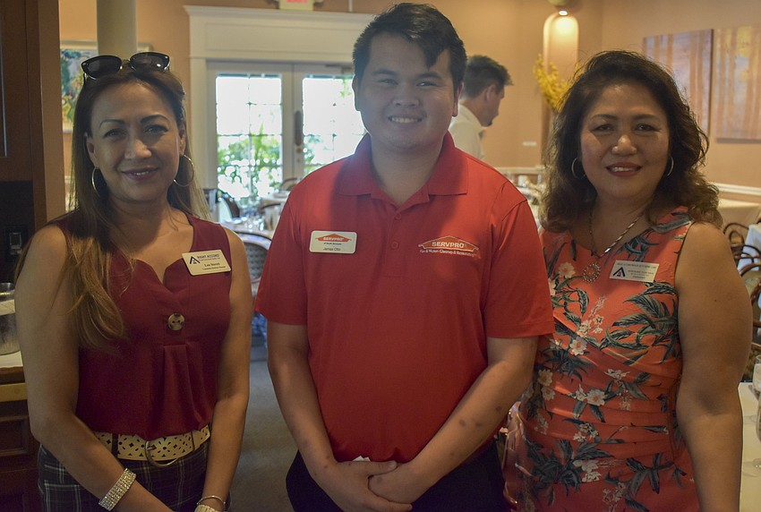 Lou Sterett, James Otto and Rosemarie Tamunday-Casanova