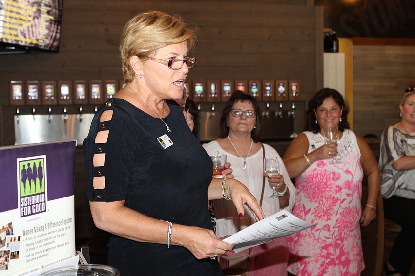 Founding member Angela Massaro-Fain champions her nonprofit's $20,000 in grants supplied this year.