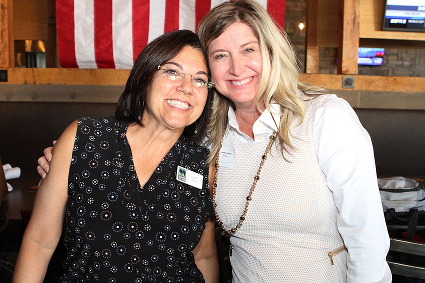 Lori Ruth and Heather Kasten are long-time members — Ruth has four years under her belt and Kasten has three.