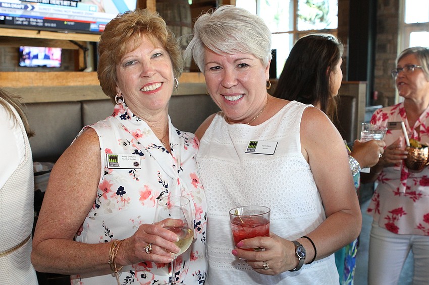 Founding member Kathy Collums and Grant Chair Terri Stern are a formidable duo — Collums helps accrue the organization's grant money and Stern dispenses it.
