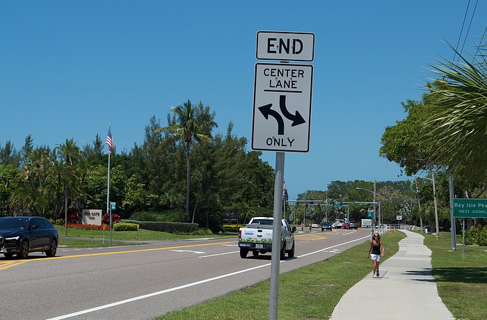 Construction of a center turn lane on Gulf of Mexico Drive is the kind of project that could be funded through the town&#39;s Fund Balance.