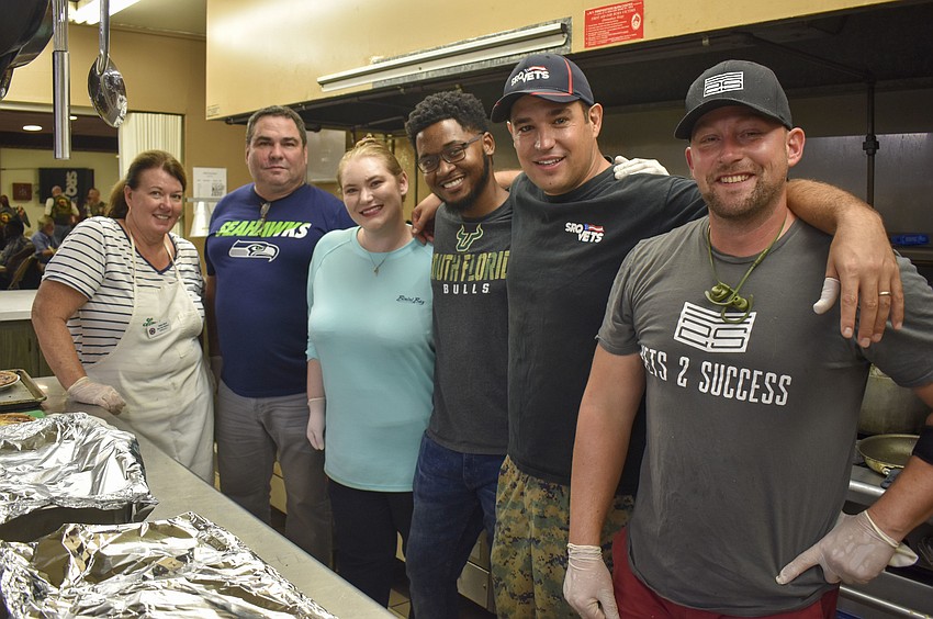 Valisa Ward, Greg Miller, Alexandra Gavrilis, Blake Curry, Bill Sterbinsky and Brian Jacobs