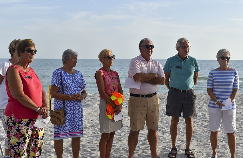 Connie Hilwig, Eleanor McConnell, Judy Ebrahim, Noel Ebrahim, Bill Wartinbee and Joyce Wartinbee