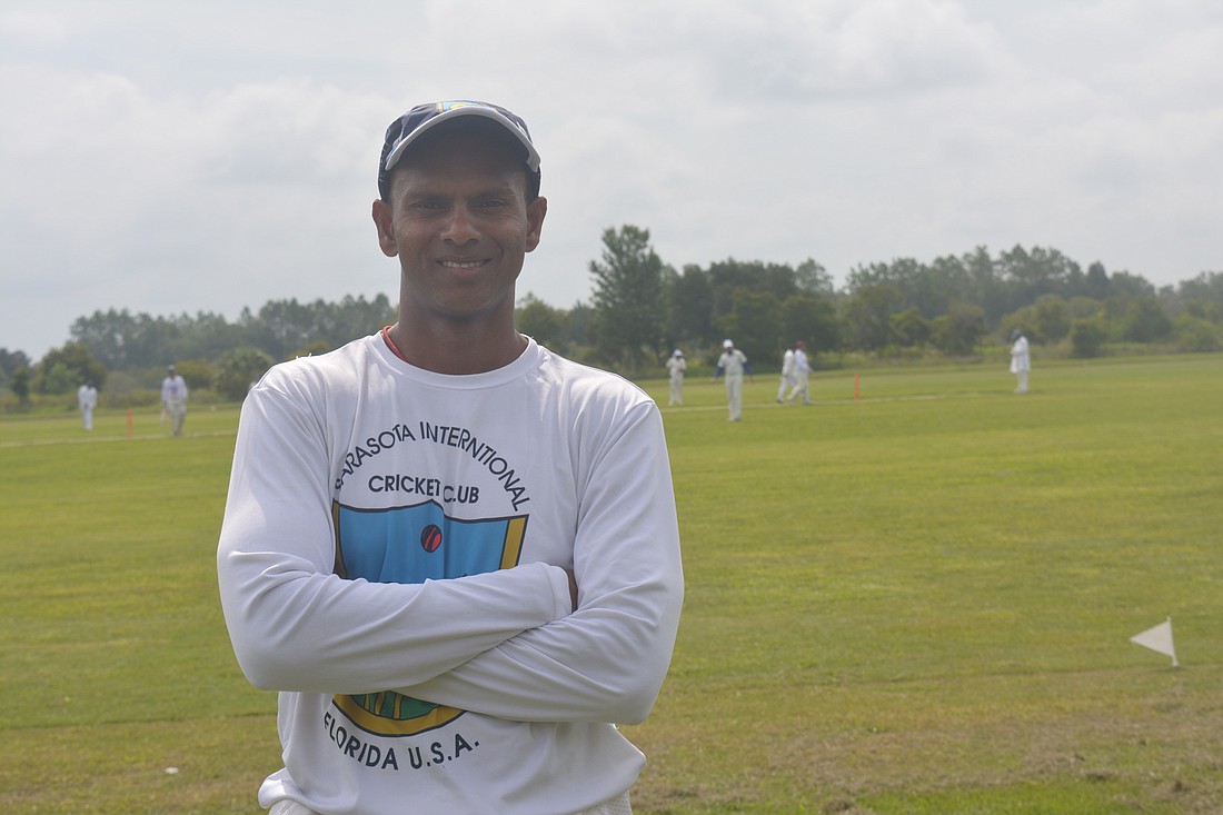 Cricket legend Shivnarine Chanderpaul is a fan of the Sarasota International Cricket Club.