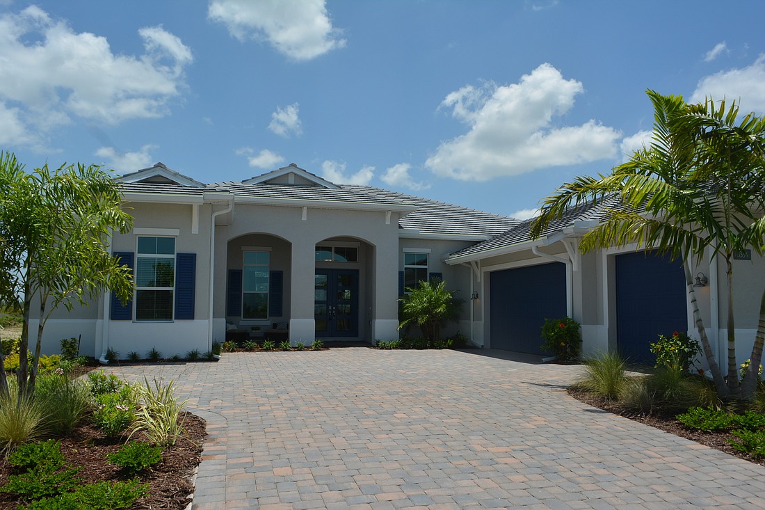 The Sandpiper Island Colonial "quick delivery" home is priced at $650,000 at The Isles of Lakewood Ranch.