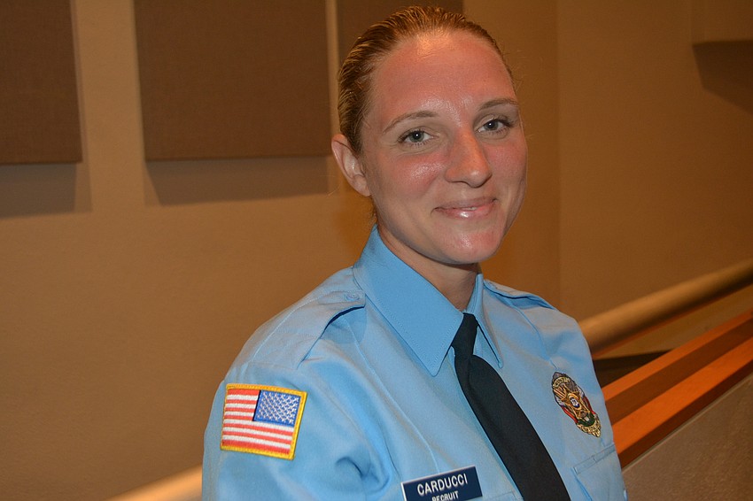 Teres Carducci will work for the Manatee County Sheriff's Office.