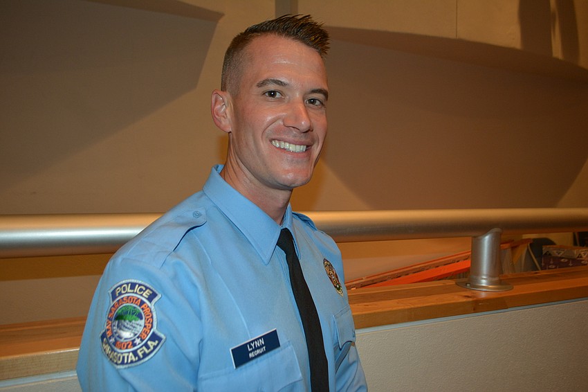 Nathan Lynn is going to work for the Sarasota Police Department.