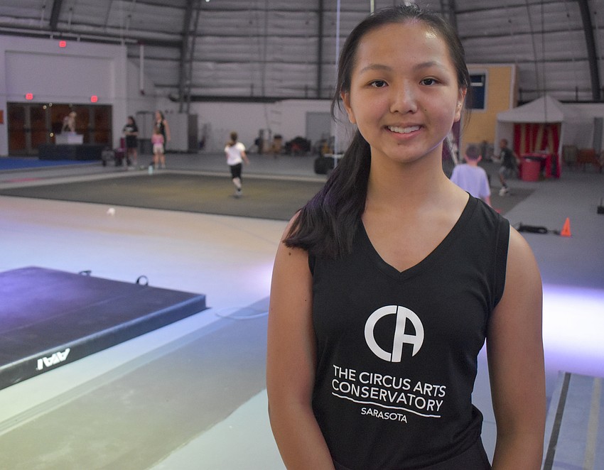 Jade Ortwein is a counselor-in-training who was once a camper.