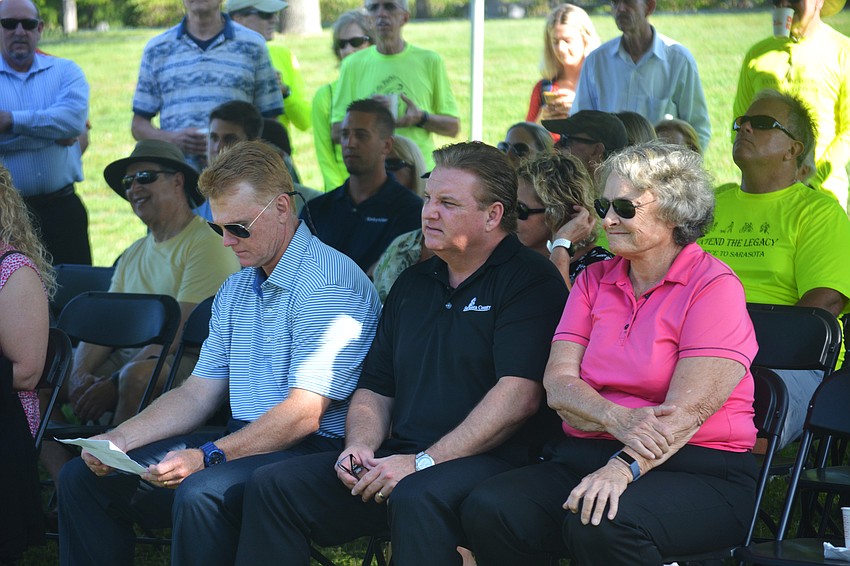 Commissioners Charles Hines, Mike Moran and Nancy Detert were in attendance