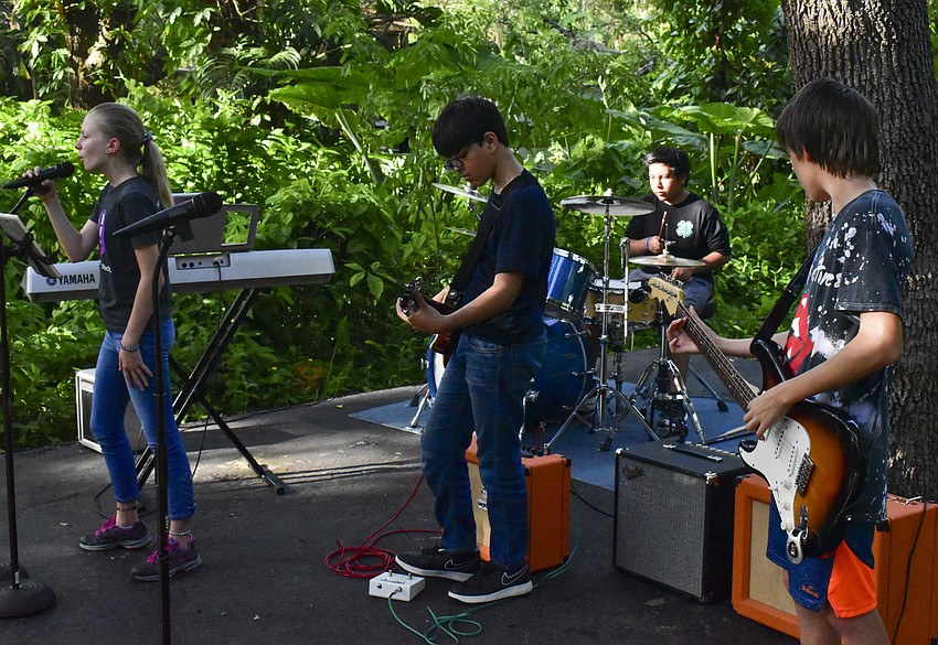 Nadya Smirnova, Miguel Rodriguez-Diaz, Jacob Rothenbach and Logan Warren.