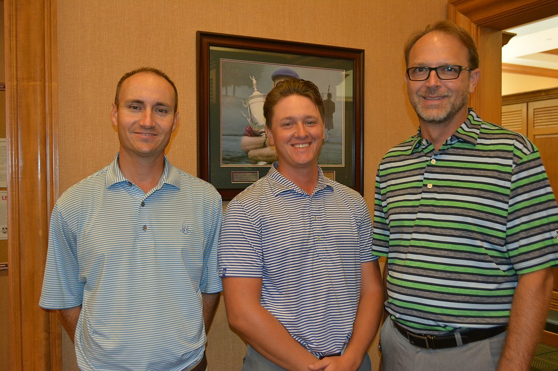 Dan Knop, T.J. Bishop and Bryan McManis are all PGA teaching professionals who are excited by their new camp reward system.