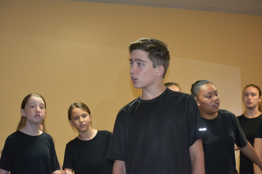 Steele Niewodowski comes to the forefront during 'Hamilton.'