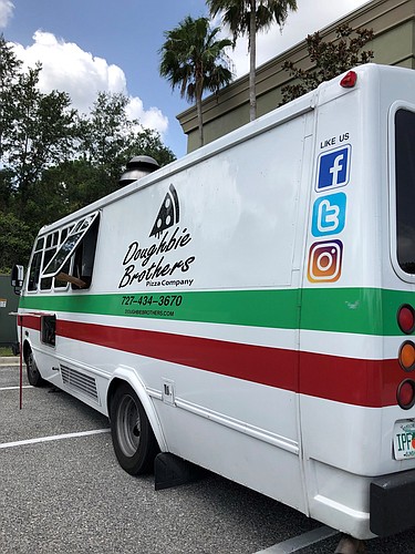 Doughbie Brothers Pizza Co. has operated as a pizza truck but soon will open its own brick-and-mortar store in the University Town Center shopping district. Courtesy photo.