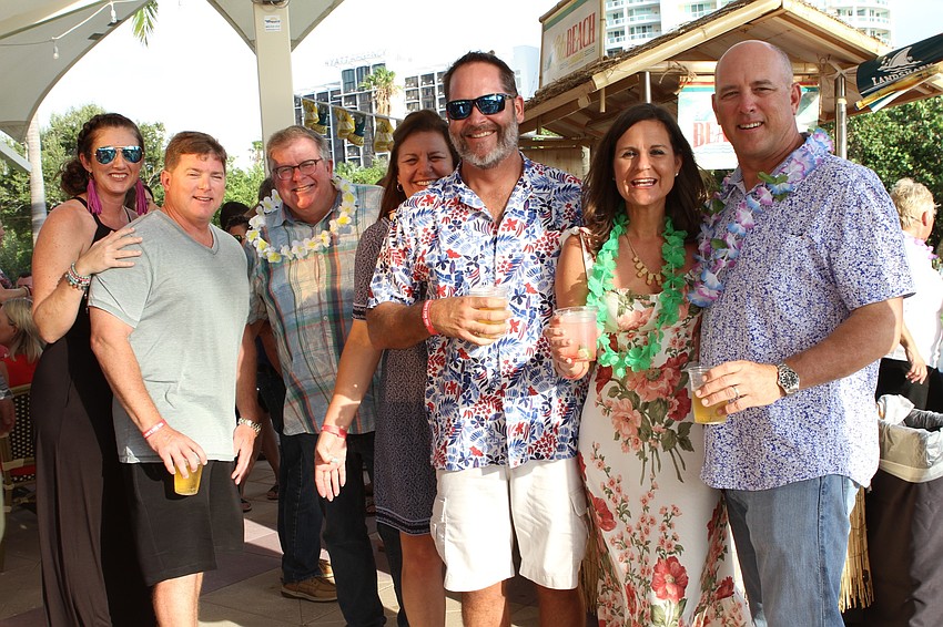 Diana Giasson, Jack Cox, Stephen Hazeltine, Michelle Hazeltine, Reed Giasson and Melissa and Kelly Caldwell