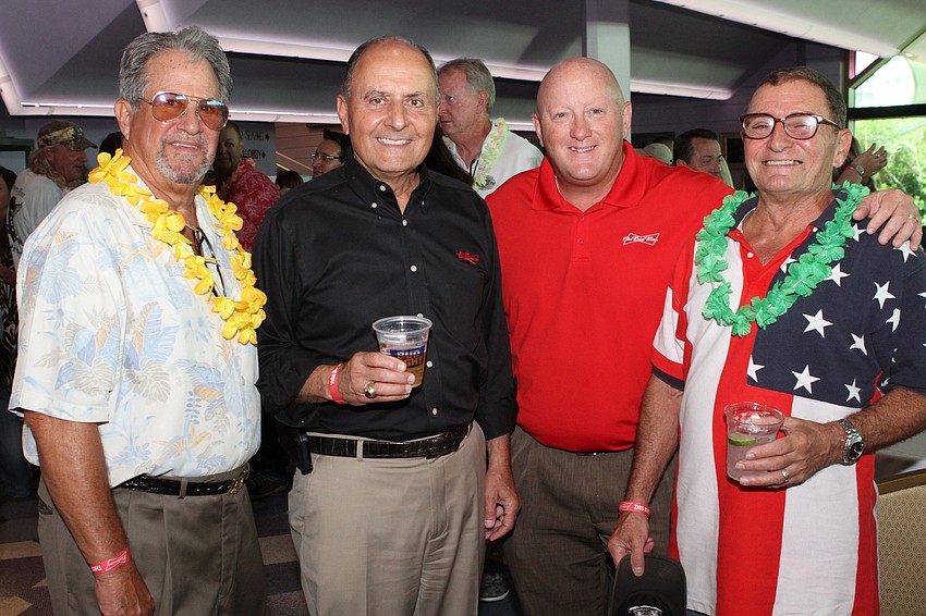 Steve Powell, John Saputo, Pat Bruenning and Joe Terrone