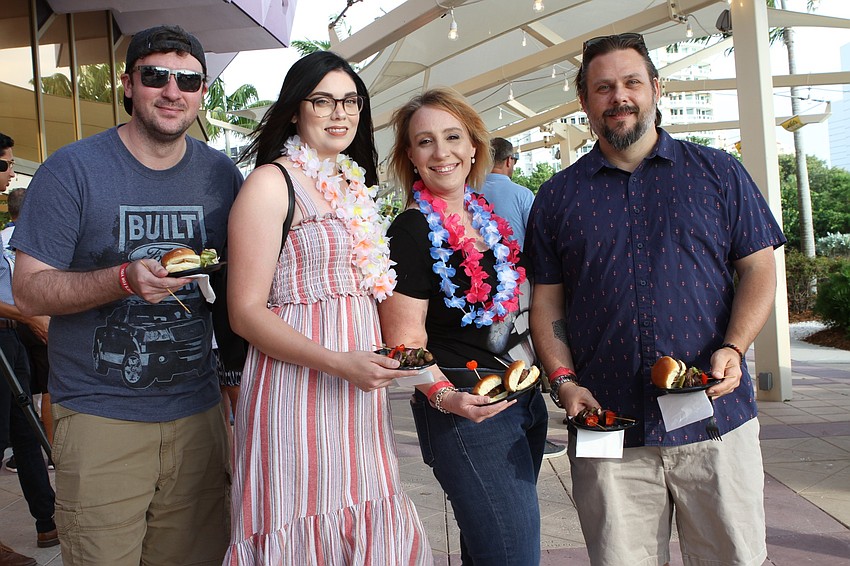 Tom Hargrove and Katie Smith with Joanna Walsh and Daniel Walsh