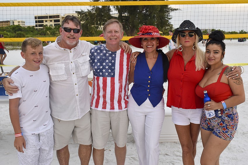 Jace Bond, Rob Snyder, Mark Smith, Esther Smith, Shannon Snyder and Ashley Rivera