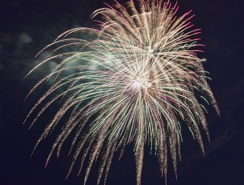 More than 3,400 firework shots are in the show.