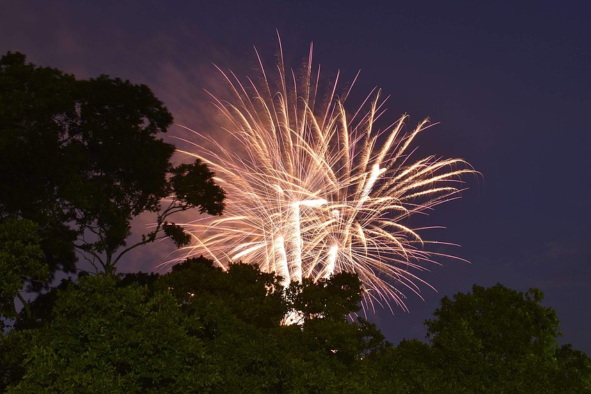 The bigger the blast, the bigger the cheer from the crowd.