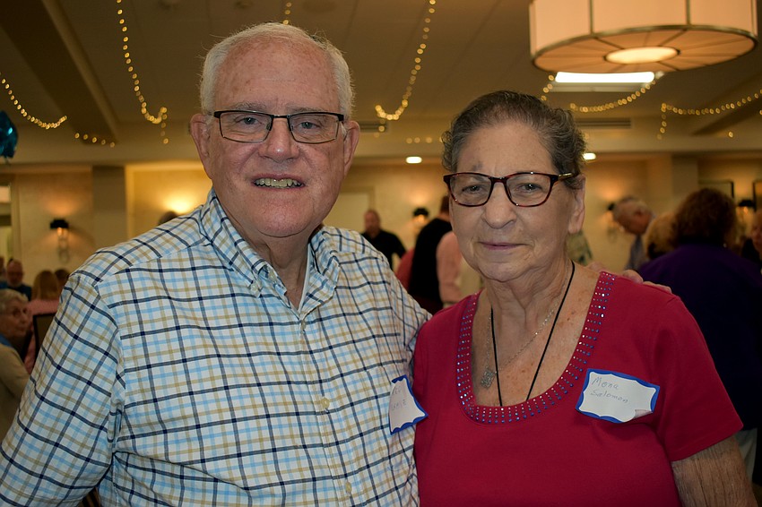 Fred Crane and Mona Salomon