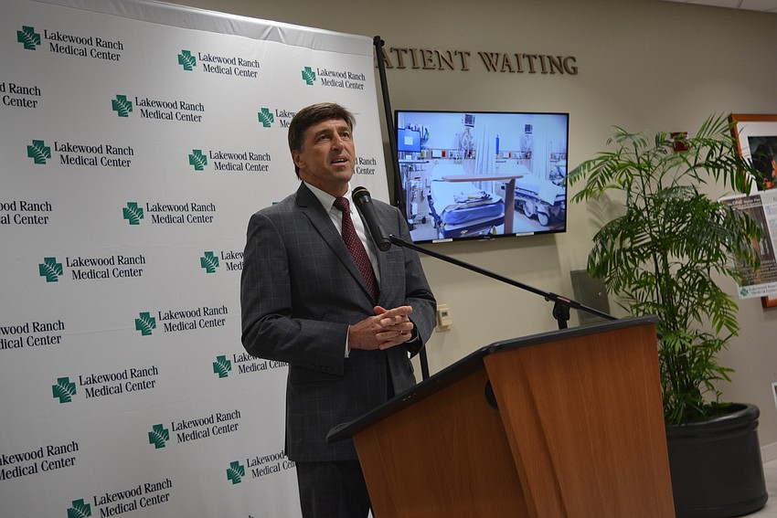 Manatee Healthcare System CEO Kevin DiLallo said it takes great leadership to see such a project to fruition.